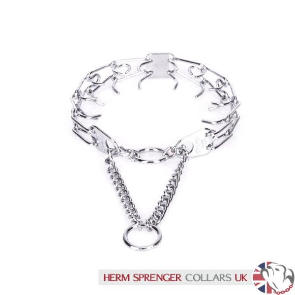 Herm Sprenger Ultra-Plus Prong Training Collar 2.25 mm Chrome Plated