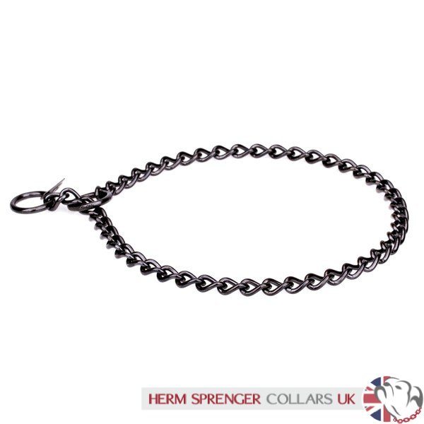 black choke chain