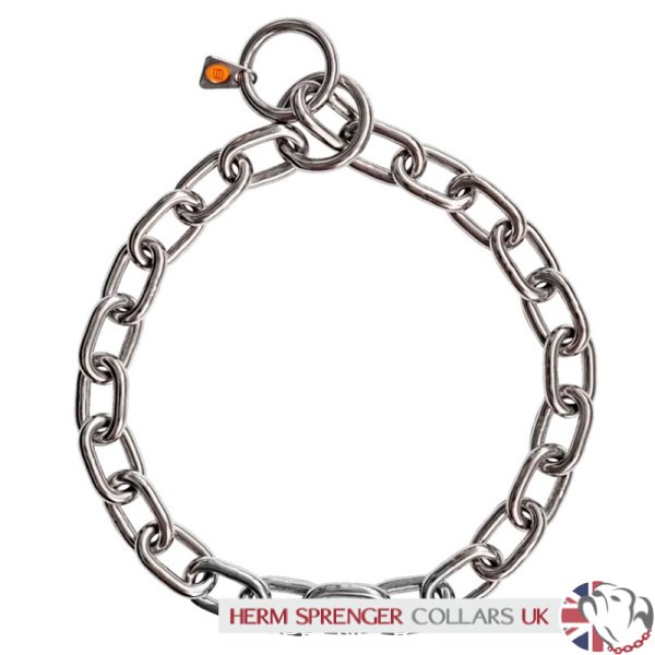 5mm Stainless Steel Herm Sprenger Extra Large Dog Choke Collar