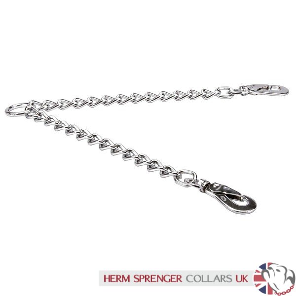 "Double Walk" Herm Sprenger Dog Leash Chain Coupler for 2 Dogs