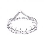 Sprenger Chrome Plated Dog Training Collar with Prongs 3mm