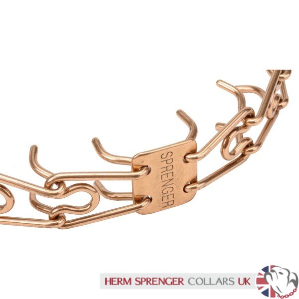 "Comfy Wear" Herm Sprenger Curogan Pinch Collar with Buckle 2.25 mm