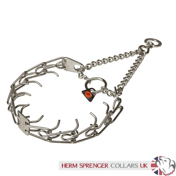 "Training Profy" Herm Sprenger Stainless Steel 2.25mm Prong Collar