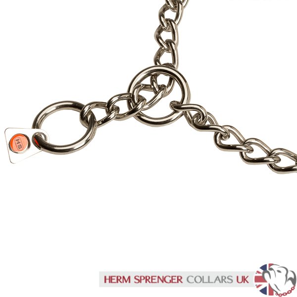 chain collar no choke