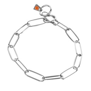Herm Sprenger Stainless Steel Fur Saver Collar with Long Links 3mm