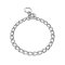 4mm Dog Chain Collar by Herm Sprenger, Round Chrome Plated Short Links