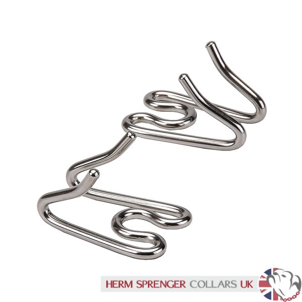 Stainless Steel Herm Sprenger Prong Collar Link Sizes 3.2mm £5.99