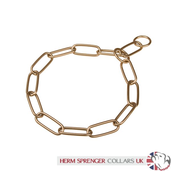 "Spirit of Obedience" Curogan Fur Saver Dog Collar for Long Haired Dogs of 4 mm