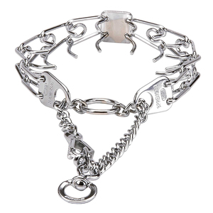 4 mm 24 in SGODA Dog Prong Training Choker Collar with Quick Release 