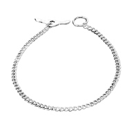Herm Sprenger Check Chain Dog Slip Collar with Toggle 2mm Chrome Plated Steel
