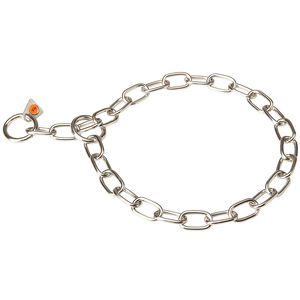 "Training Joy" Stainless Steel Fur Saver Choke Chain of 3 mm Wire Gauge